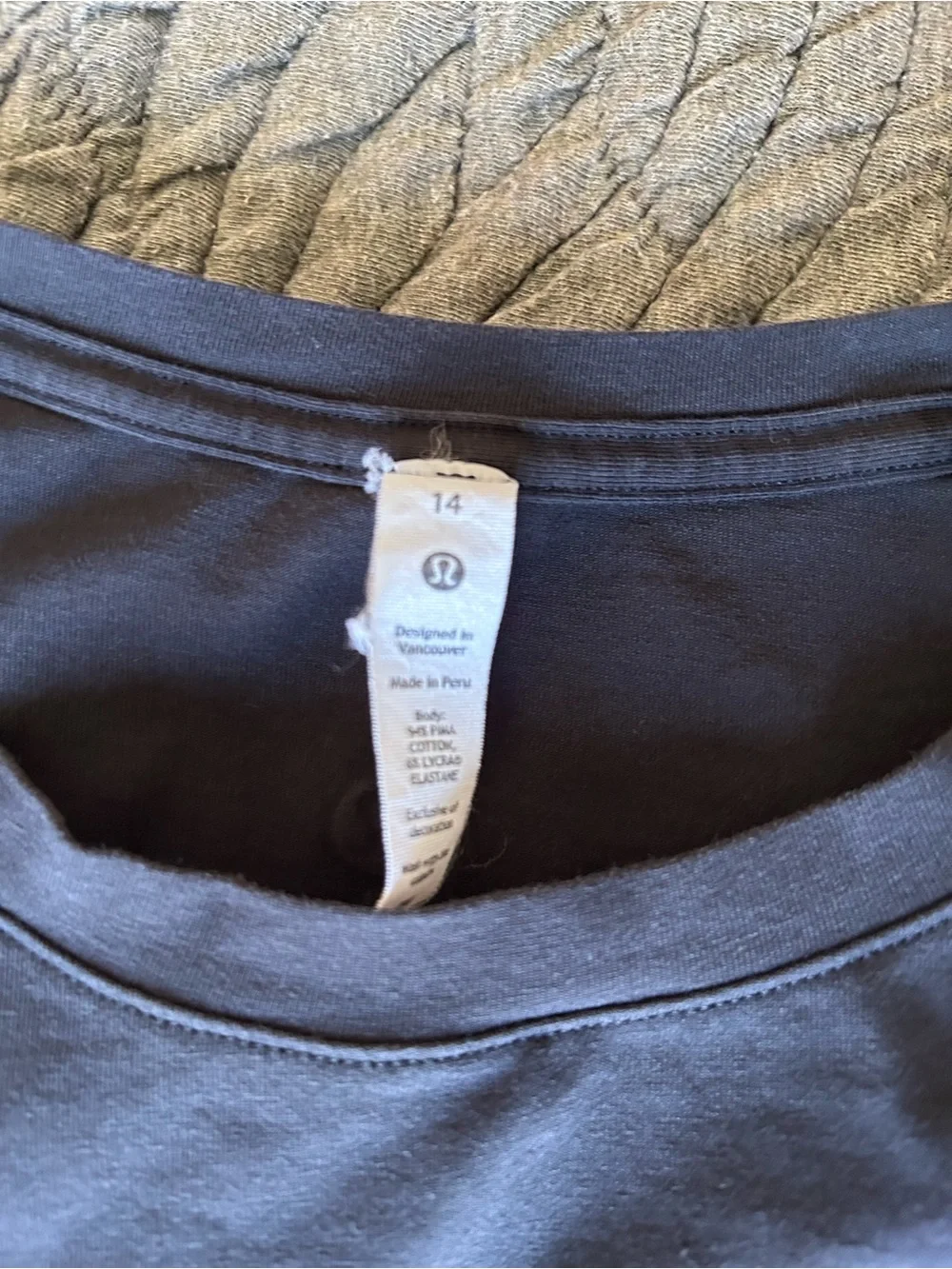 Lululemon Black Long Sleeve Top - Women’s Size 14